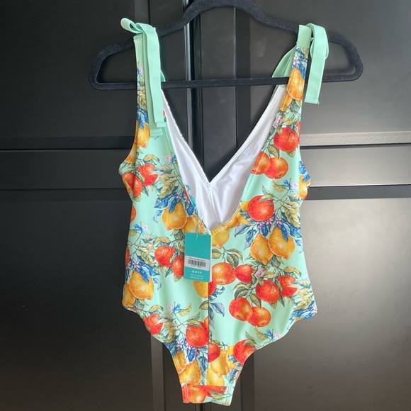 NWT Posh Peanut Women's One Piece Swimsuit L🍊 - Picture 6 of 16